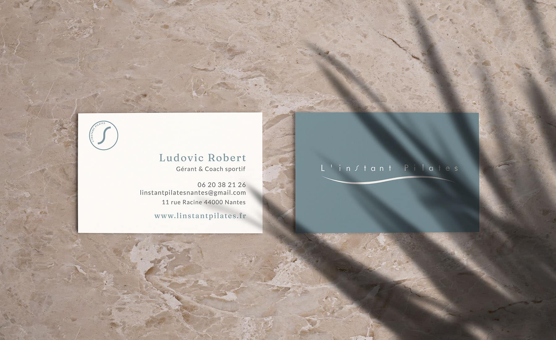 linstant pilate business card
